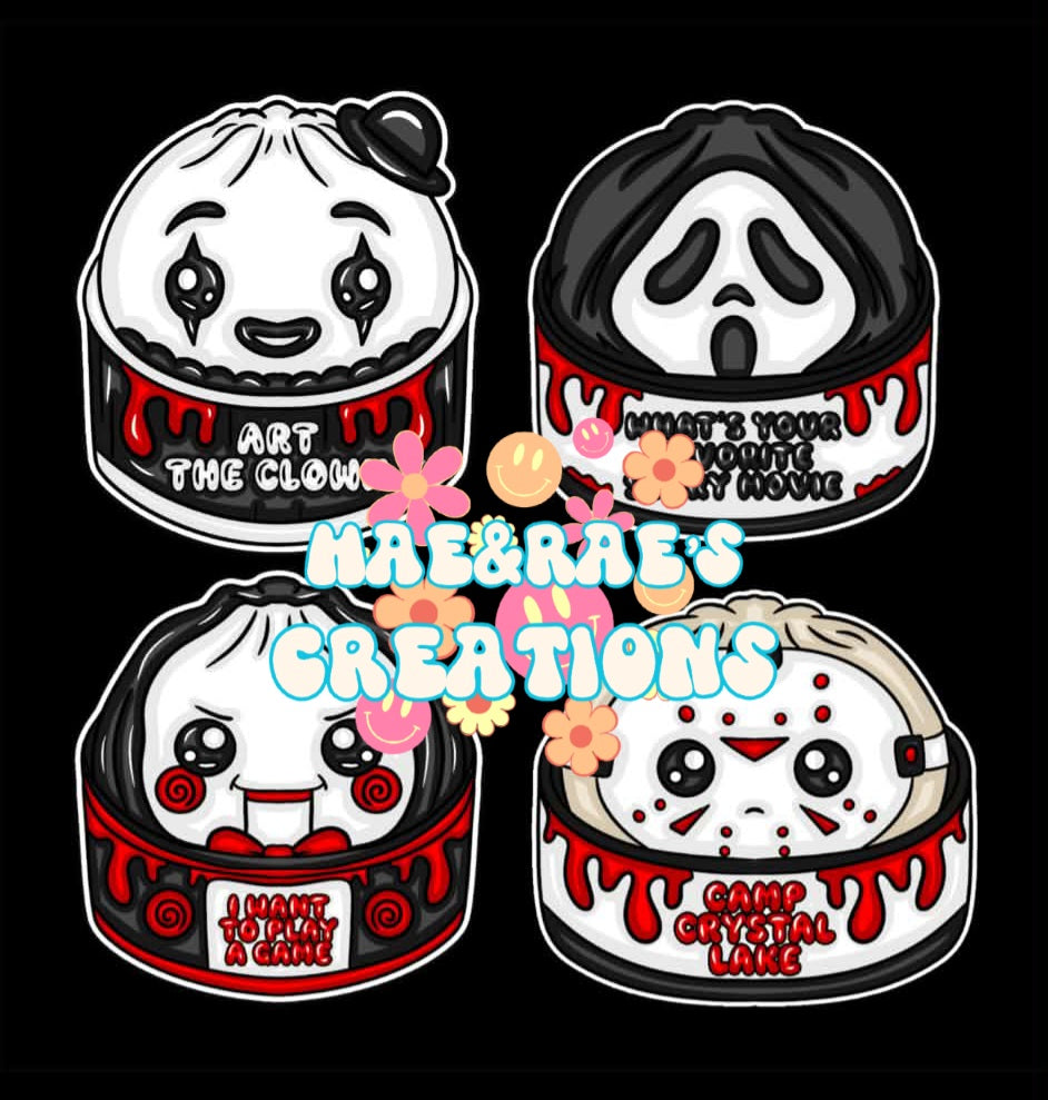 Slasher Squishy Earrings - 4 Styles