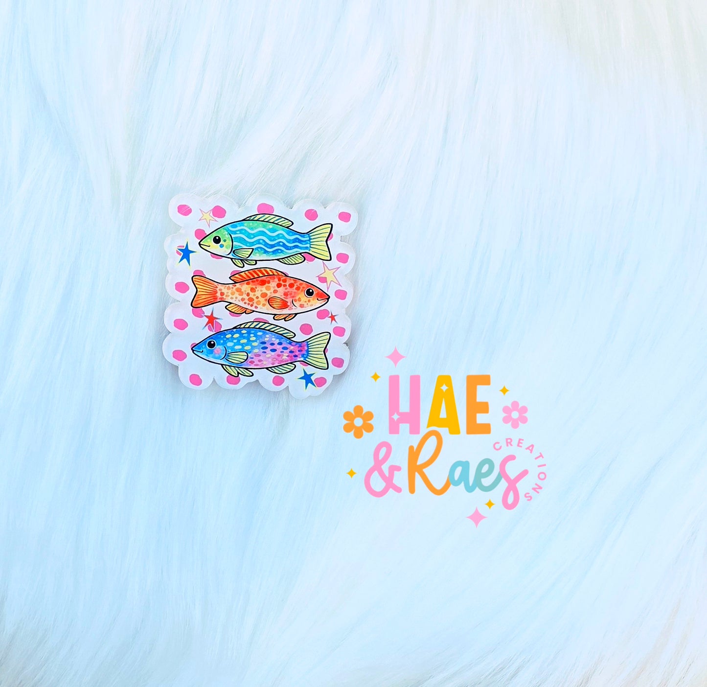 Summer Fish Hairclips
