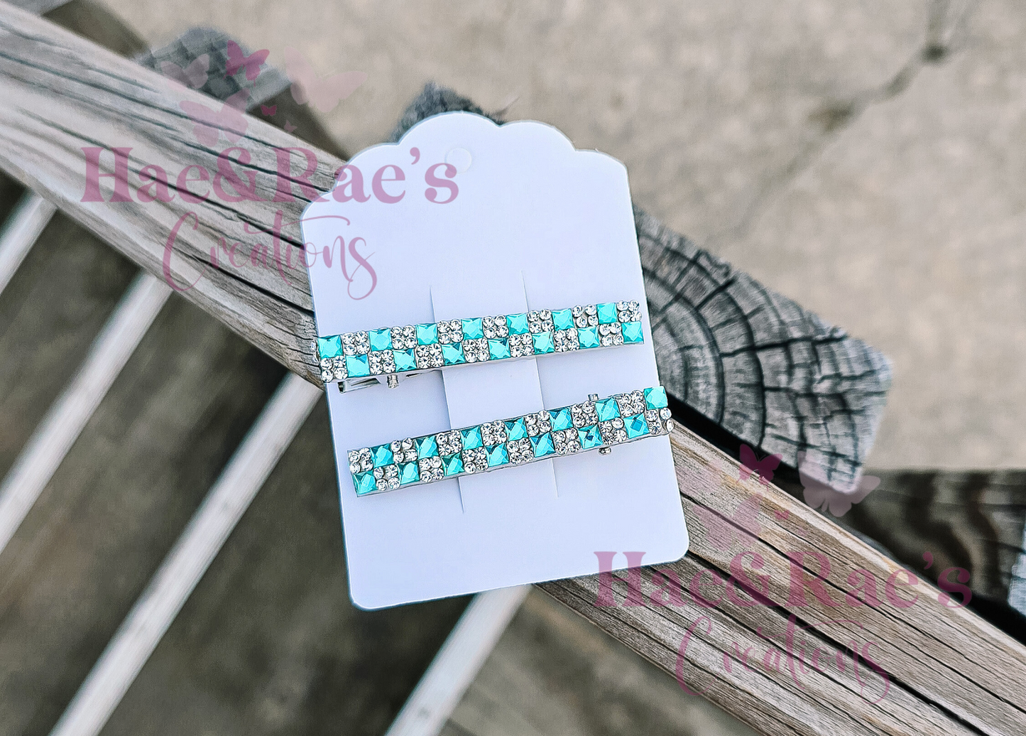 Checkered Chic Hairclip SETS