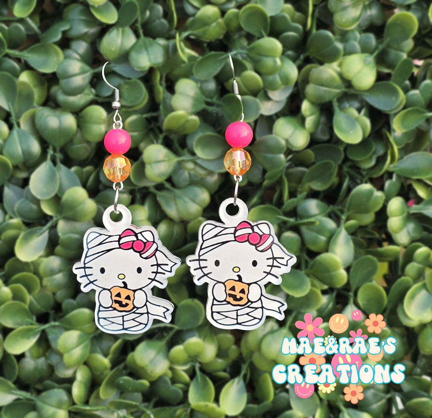 Hello K. Spooky Earrings