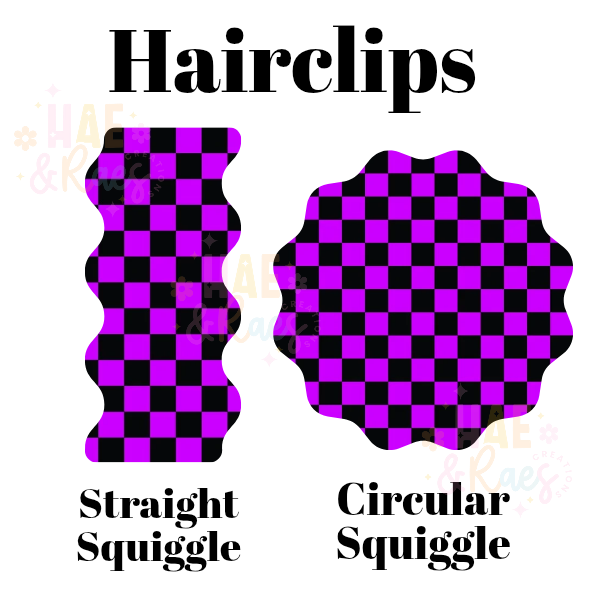 Checkered Purple