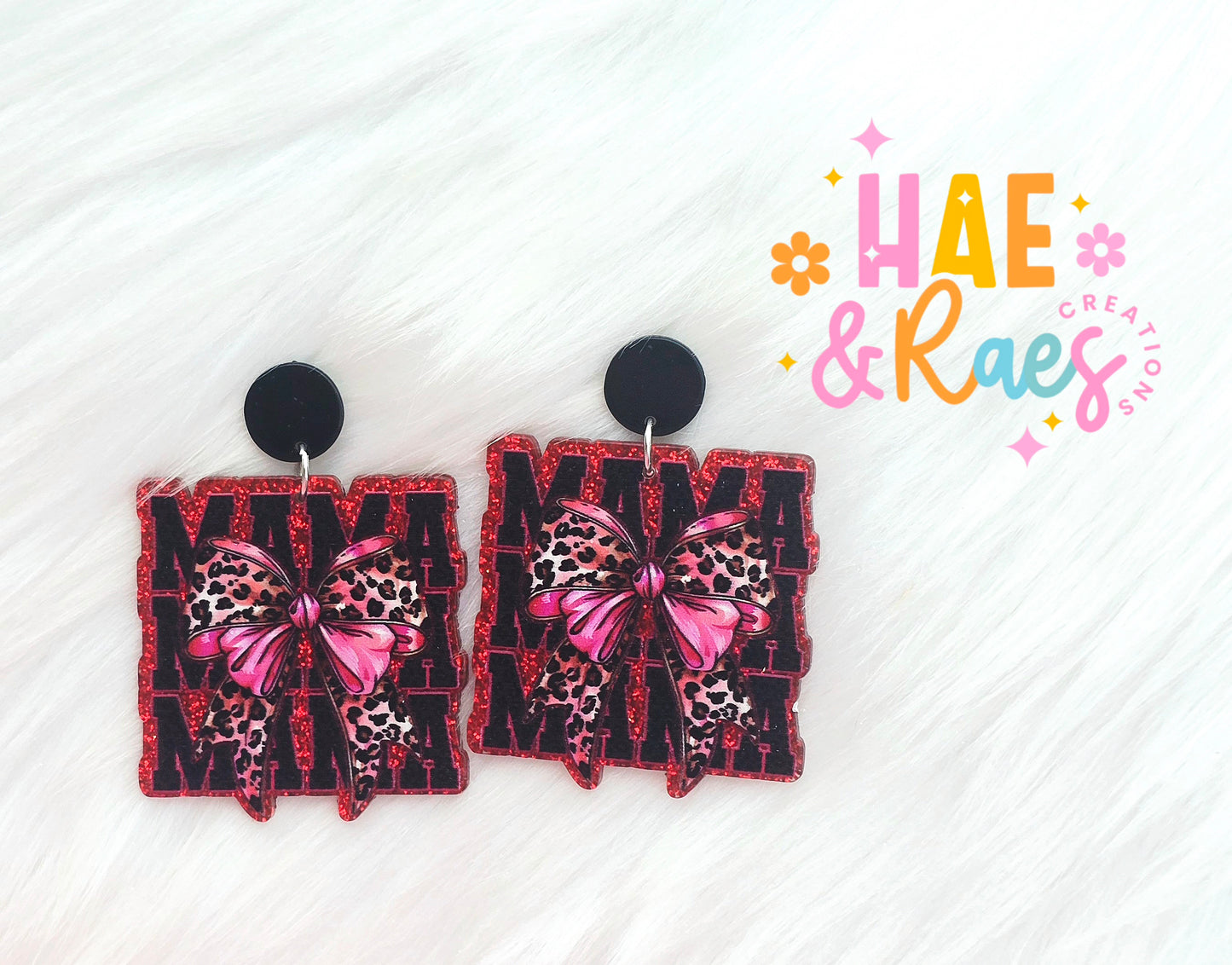 Leopard Bow Mama