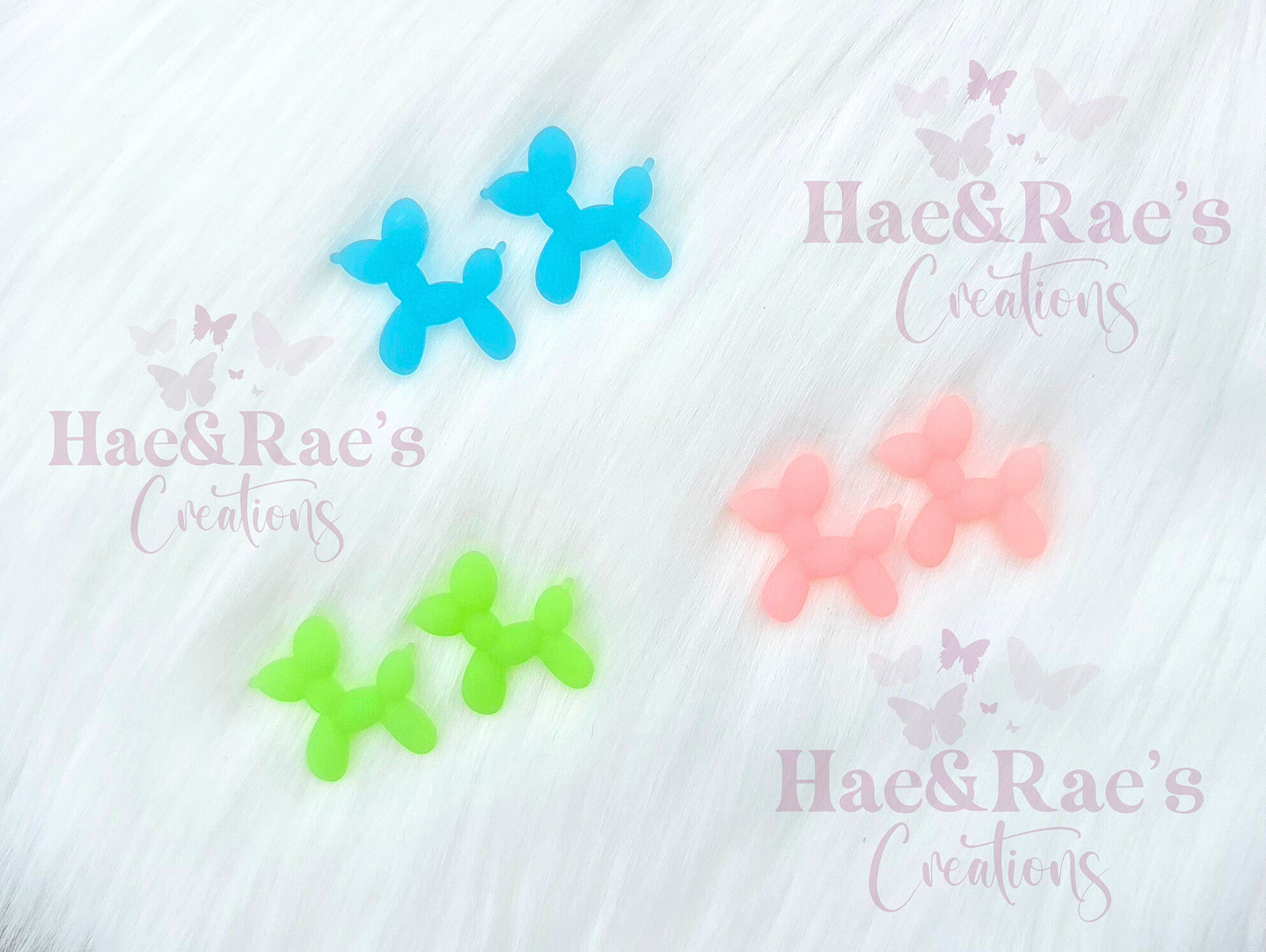 Balloon Dog Earrings