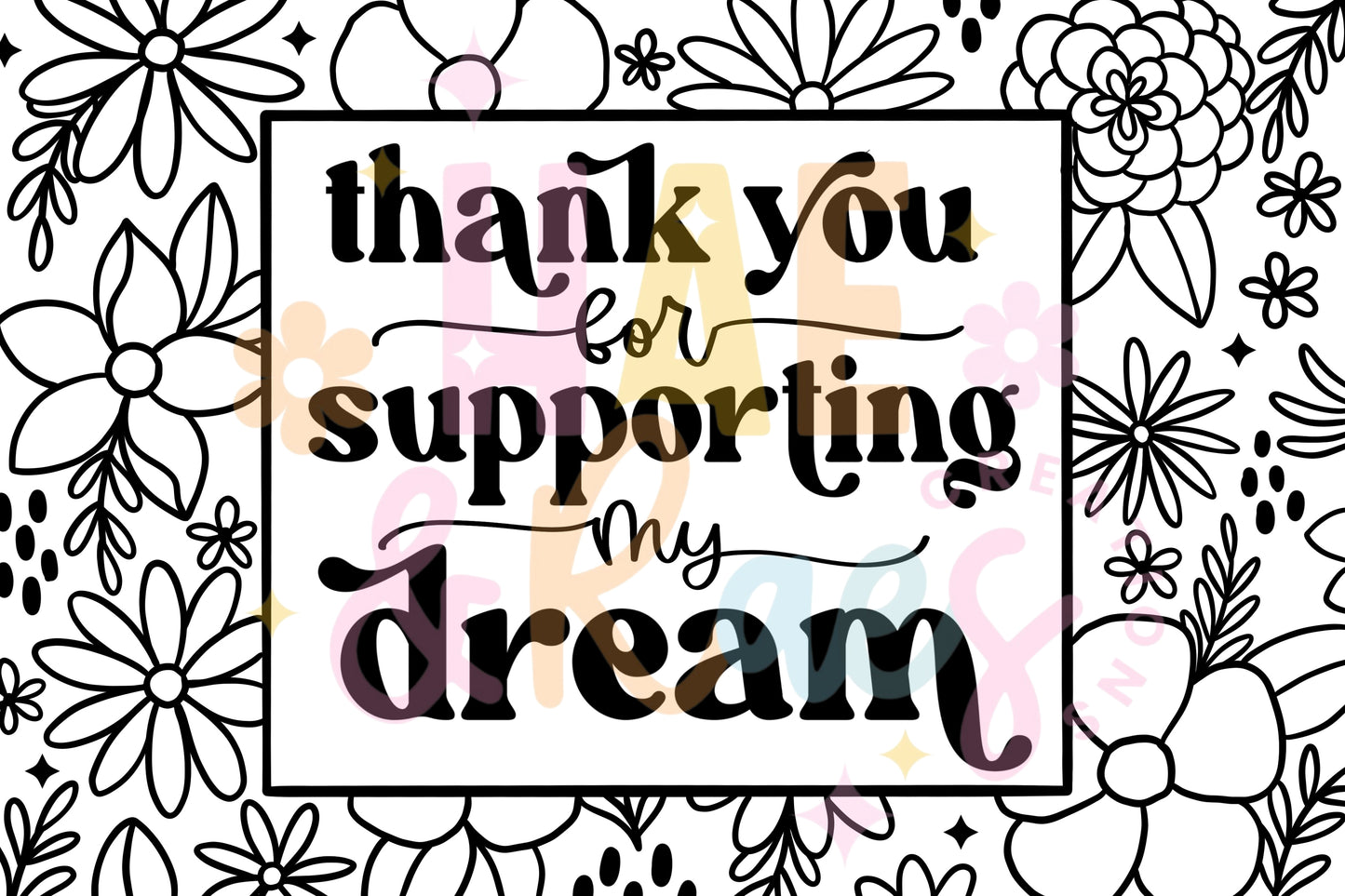 4x6 THANK YOU Package Stickers