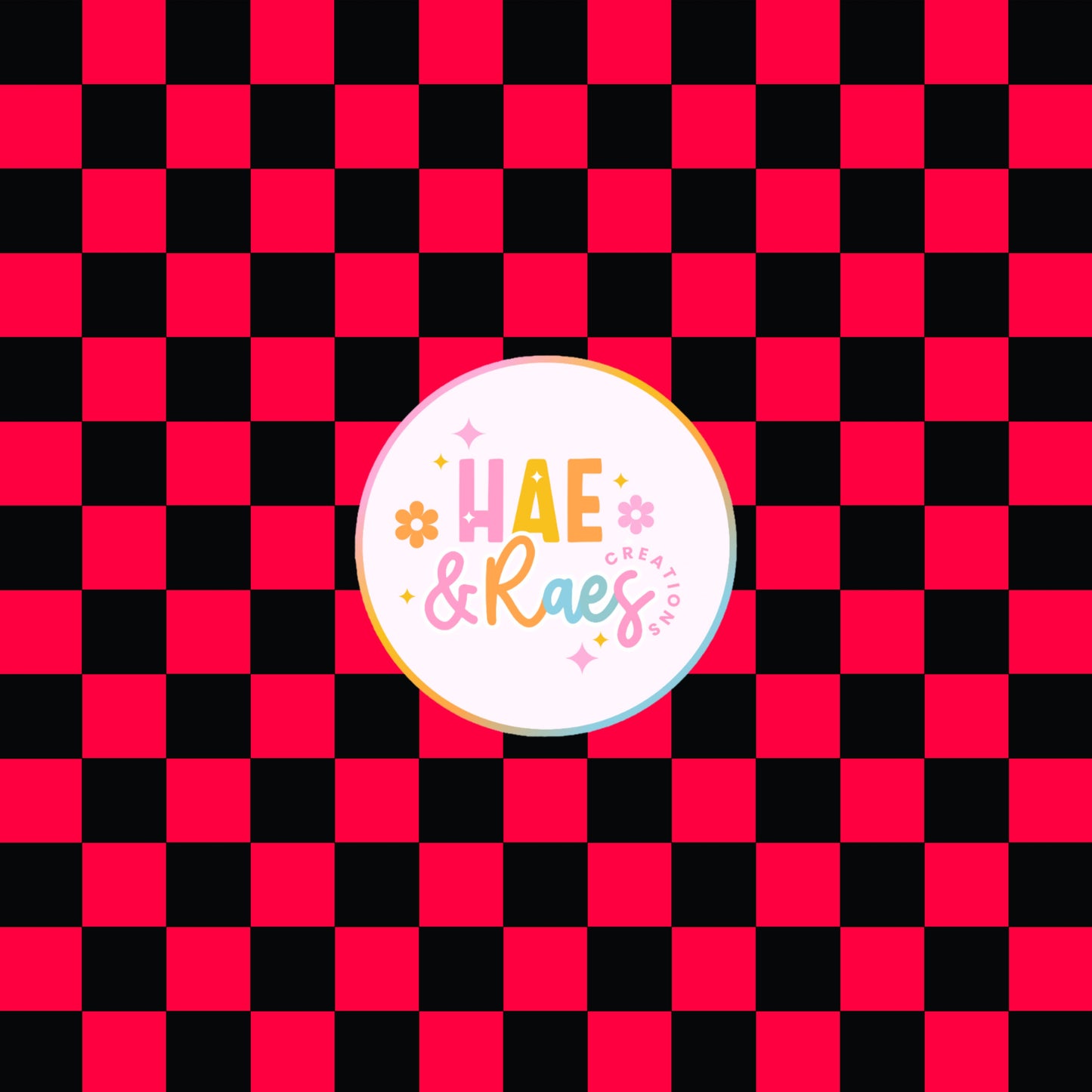 Checkered Red