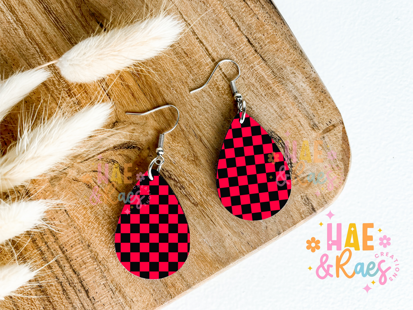 Checkered Red