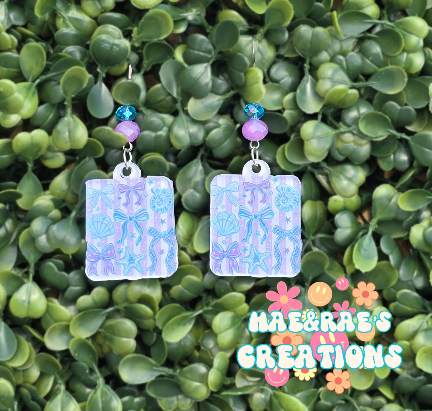 Coastal Coquette Stacked Earrings