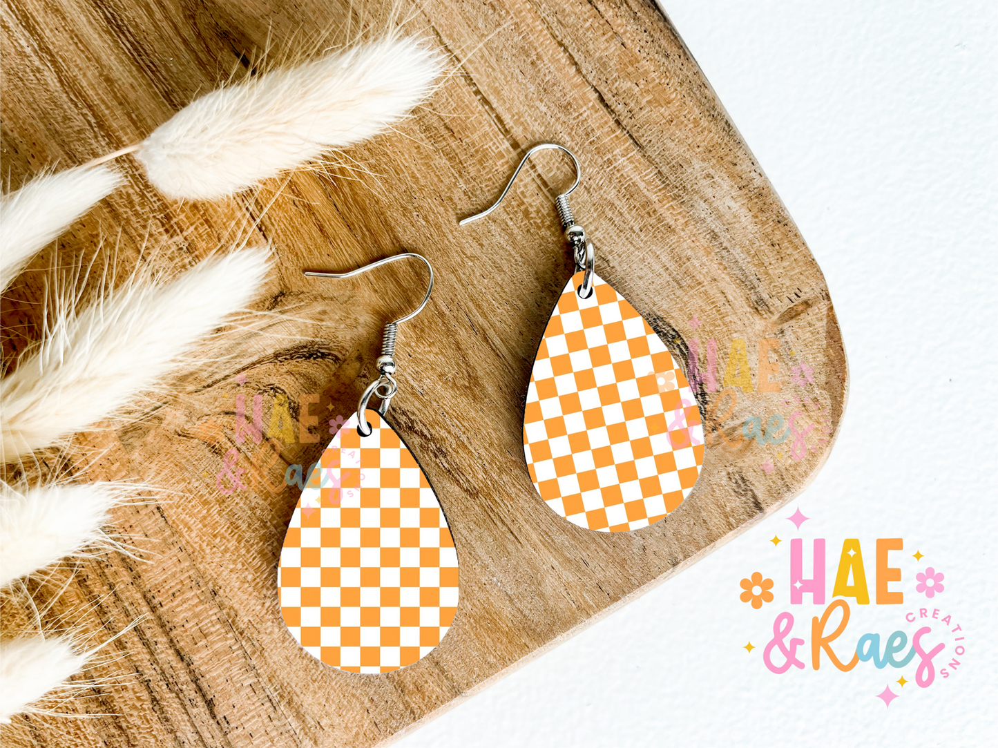 Checkered Orange