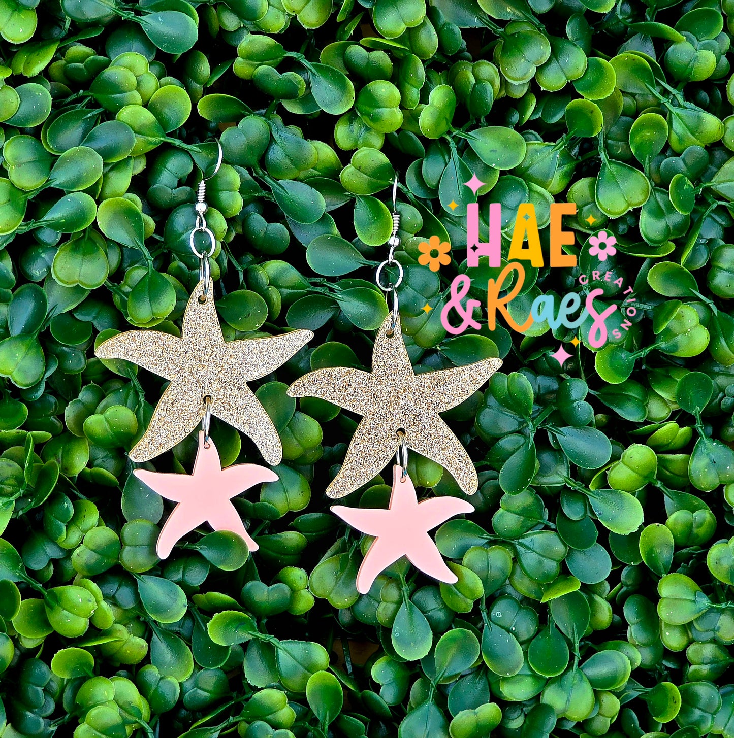 Starfish Stacked Earrings (2 Styles)