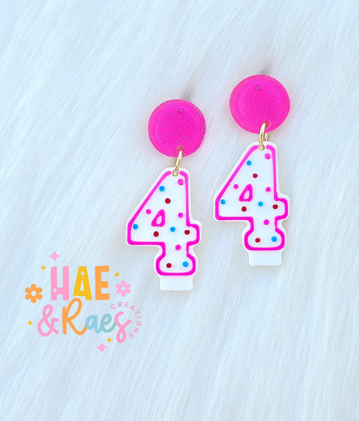 BIRTHDAY CANDLE Earrings