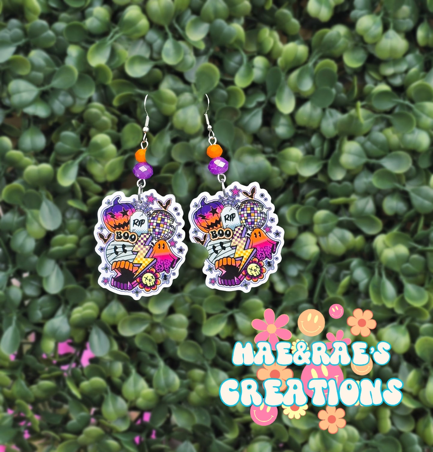Groovy Graveyard Earrings