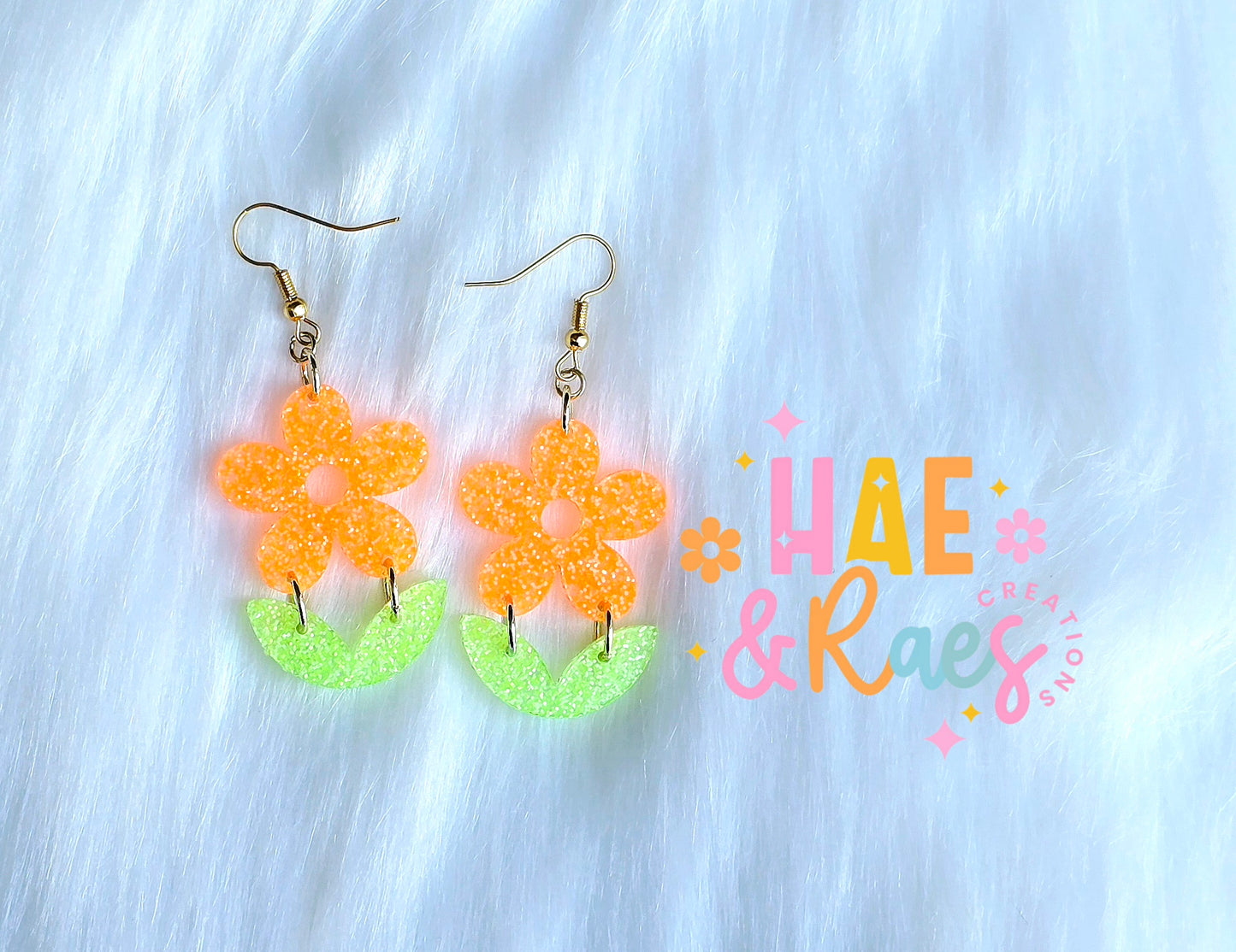Daisy Dangle Earrings (3 Styles)