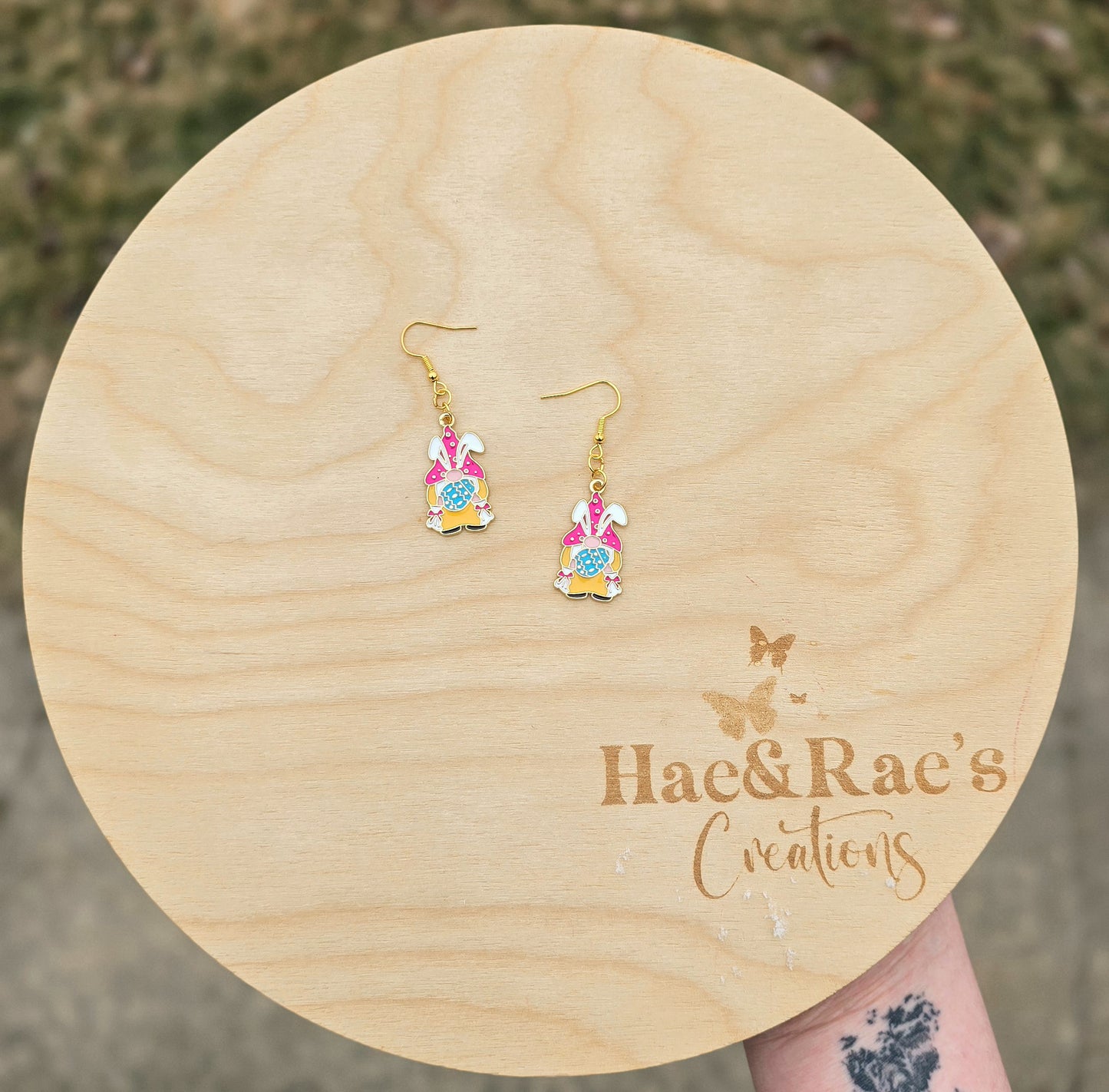 Hoppy Gnome Earrings