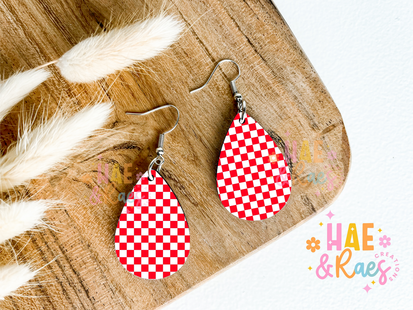 Checkered Red&White