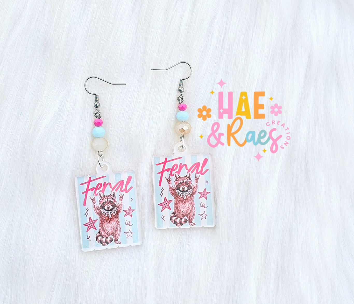 Feral Phrase Earrings