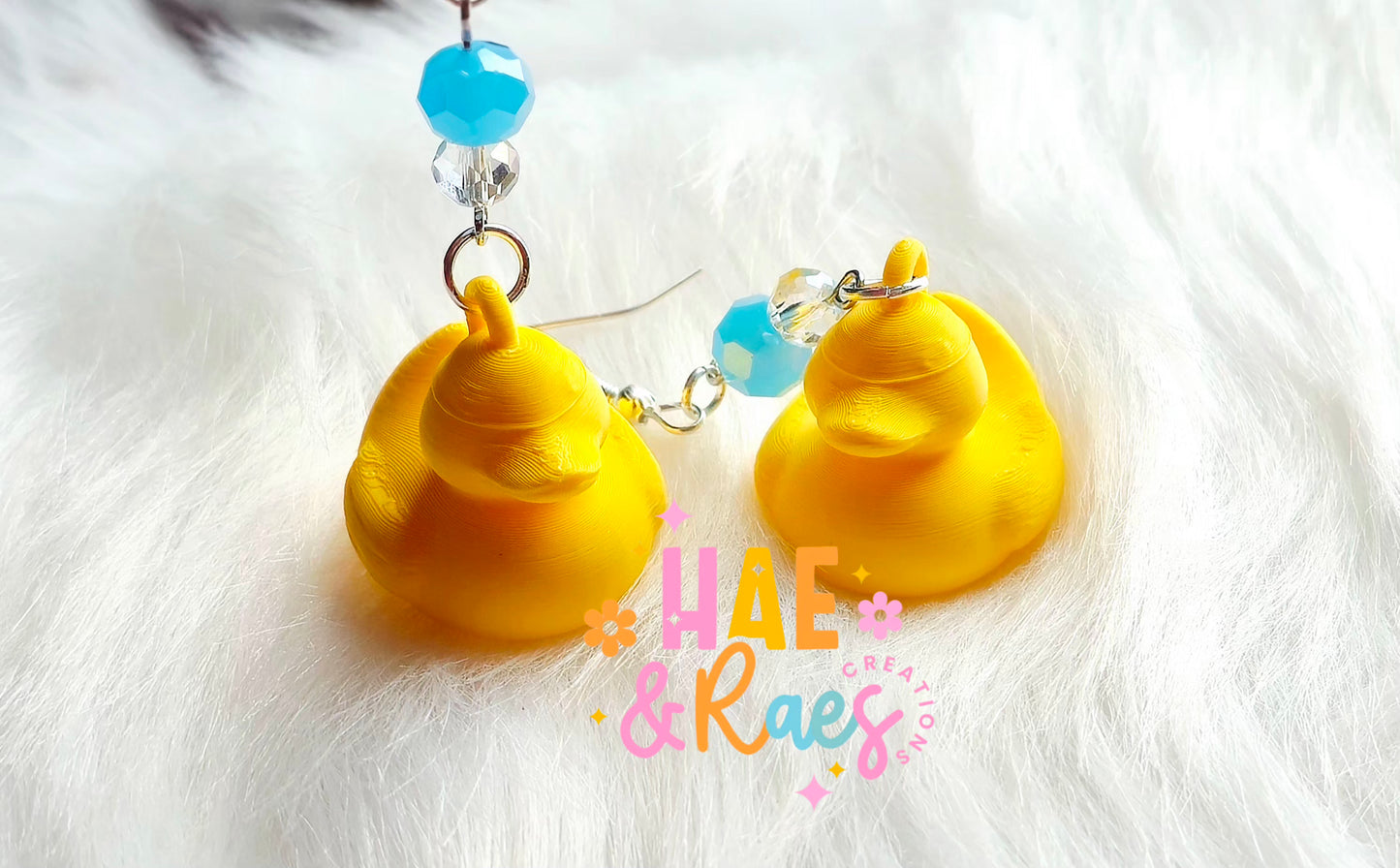 Bubblin Duck Earrings