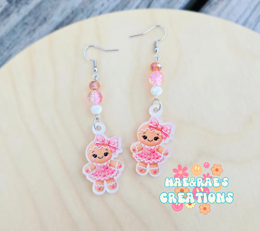 Sugar&Spice Gingerbread Earrings - 2 Styles