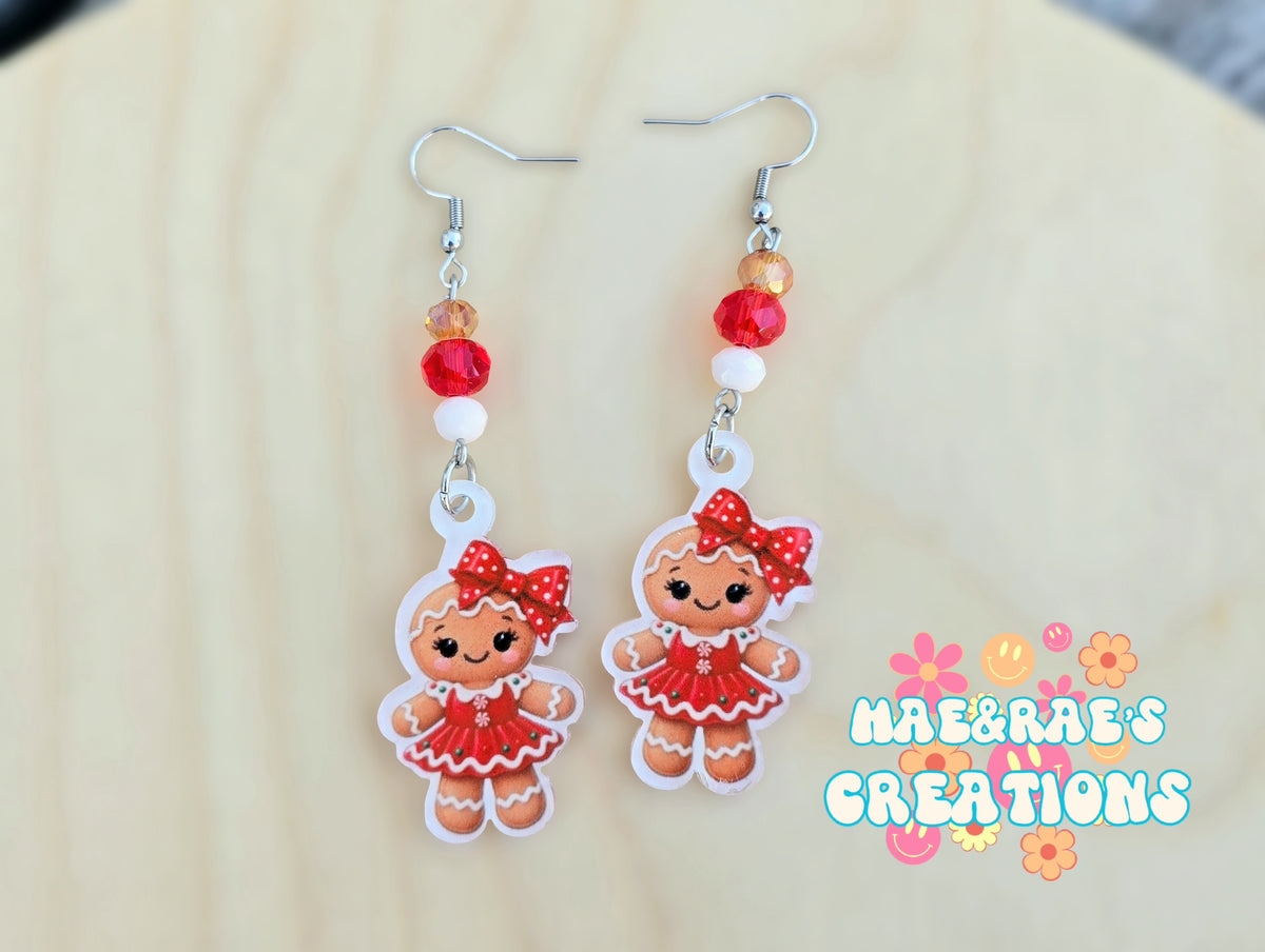Sugar&Spice Gingerbread Earrings - 2 Styles