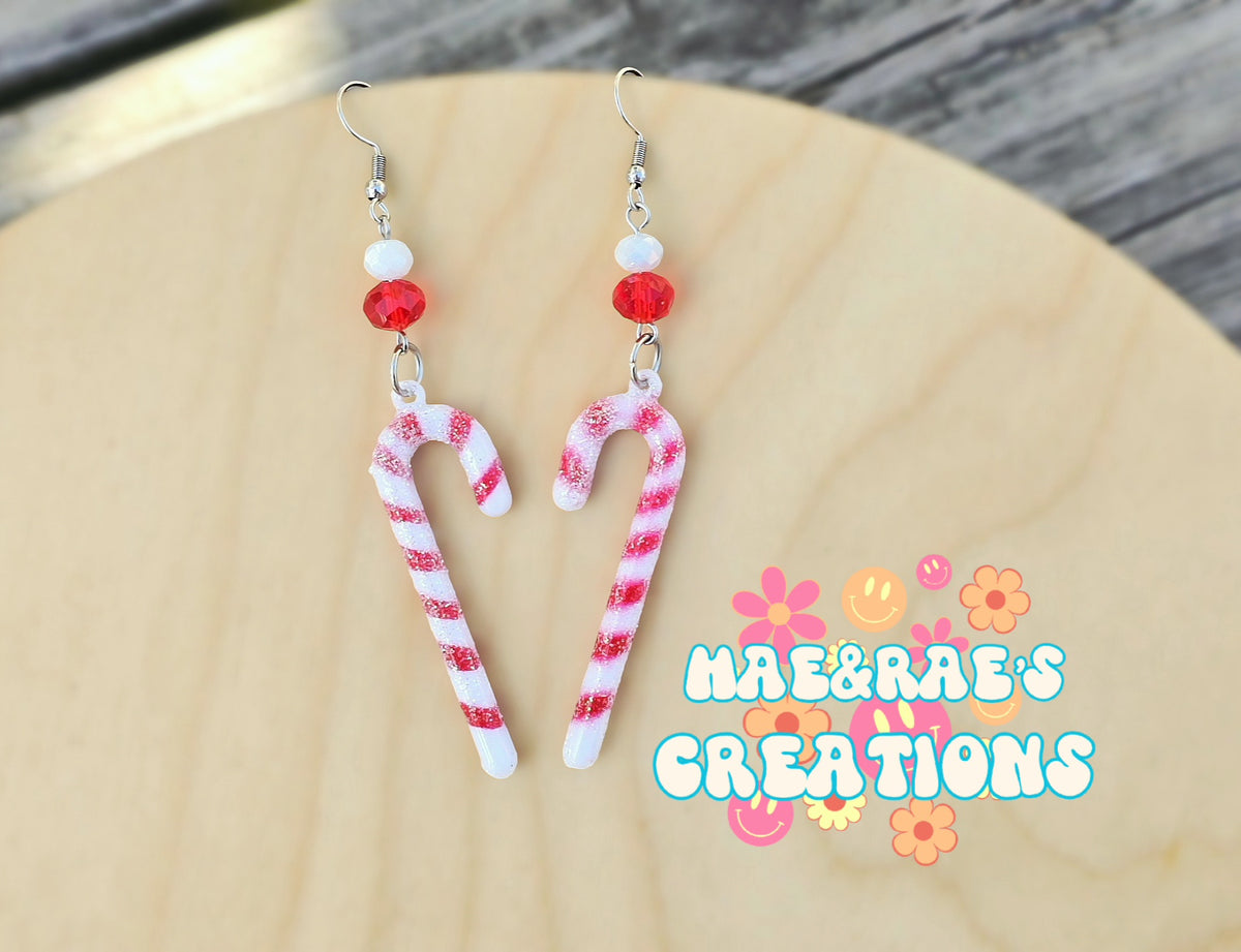 Candy Cane Cutie Earrings