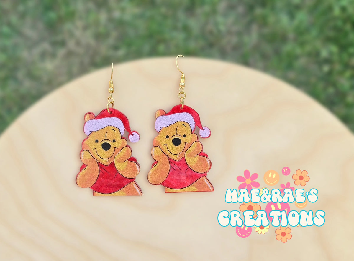 Beary Merry Earrings