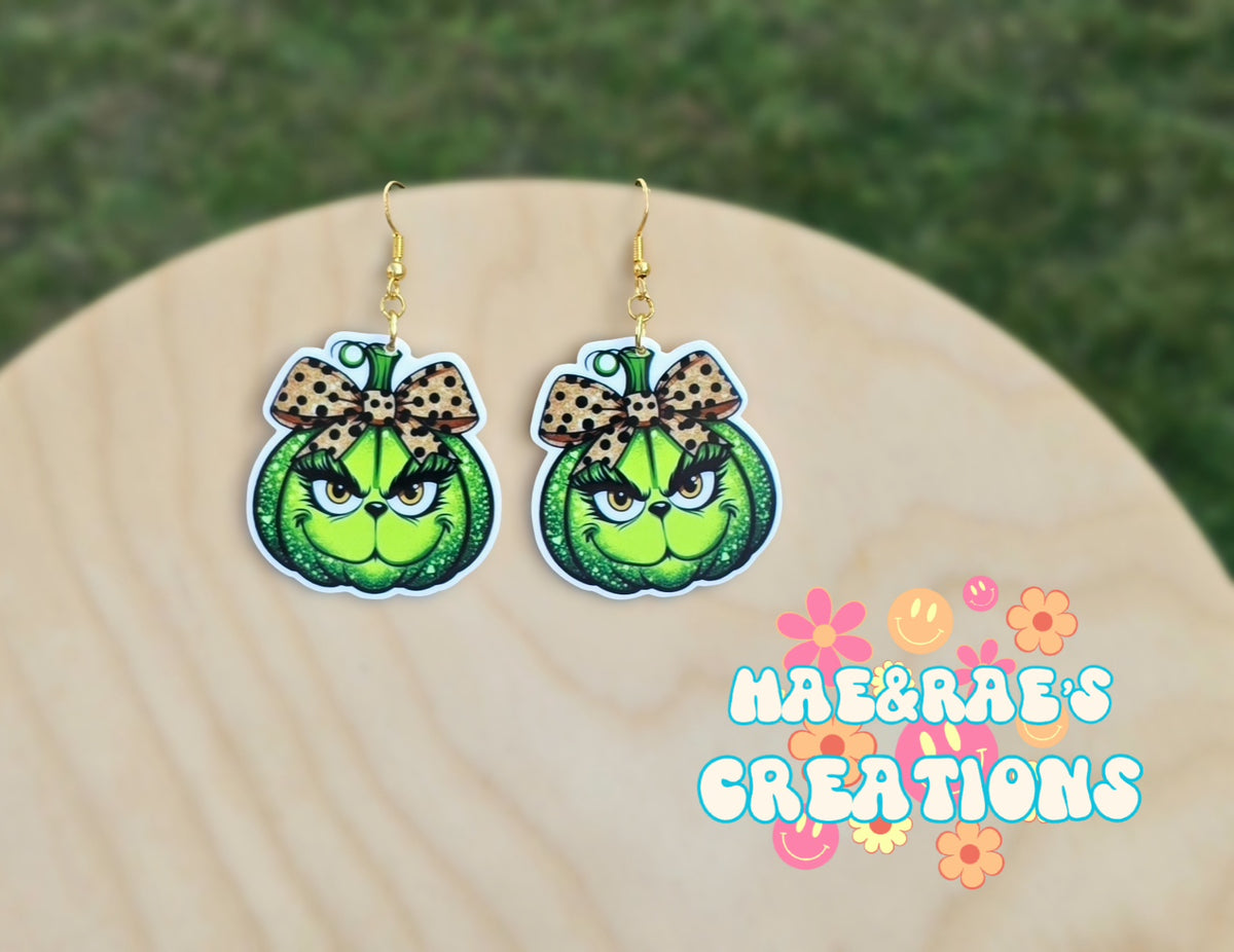 Grinchglam Earrings