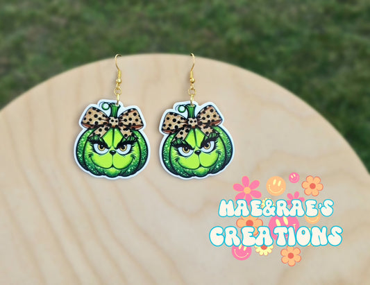Grinchglam Earrings