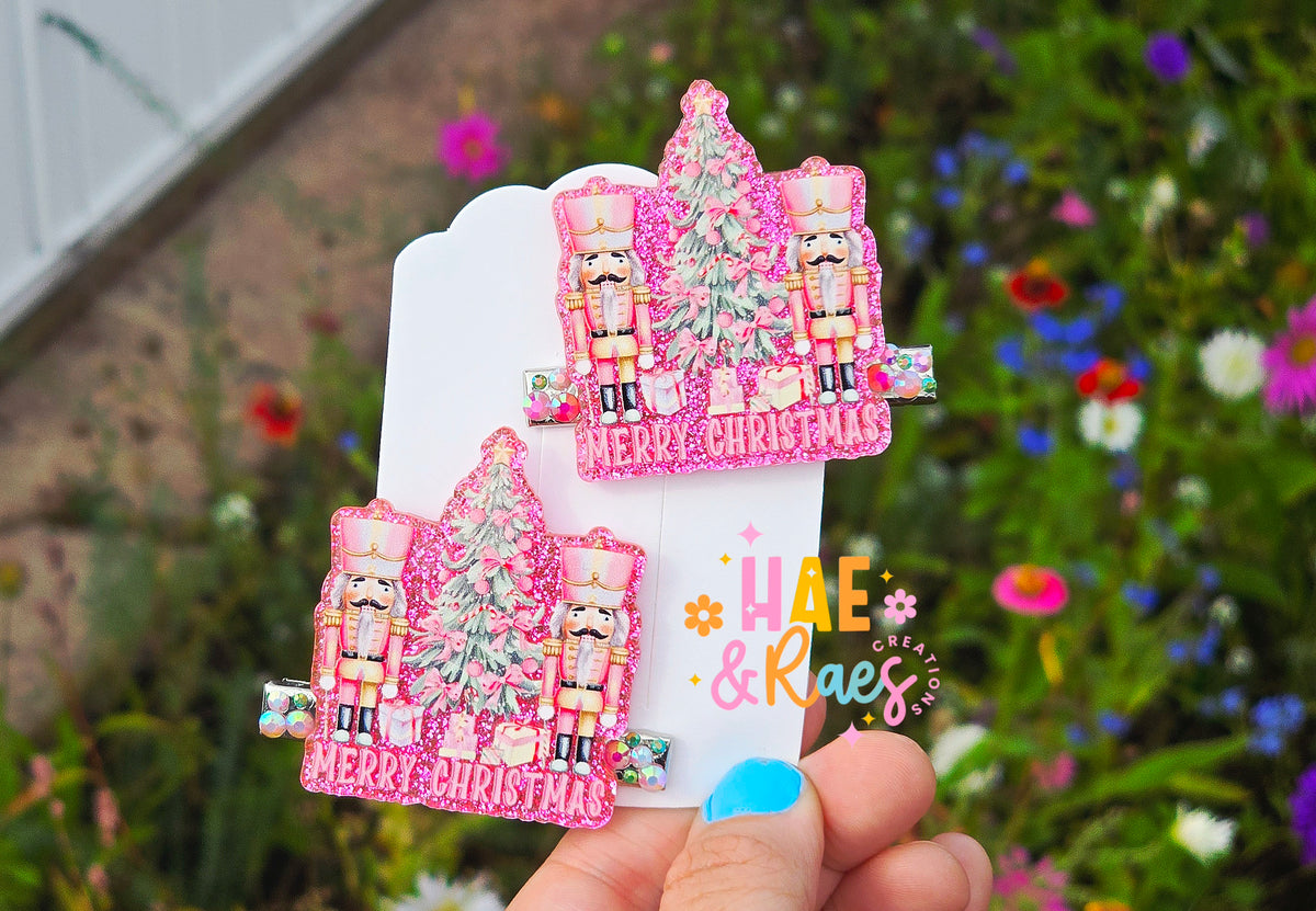 Nutcracker Hairclips