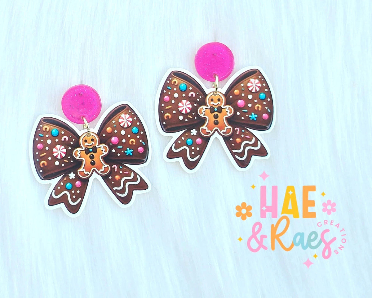 Coquette Christmas Earrings - 4 Styles