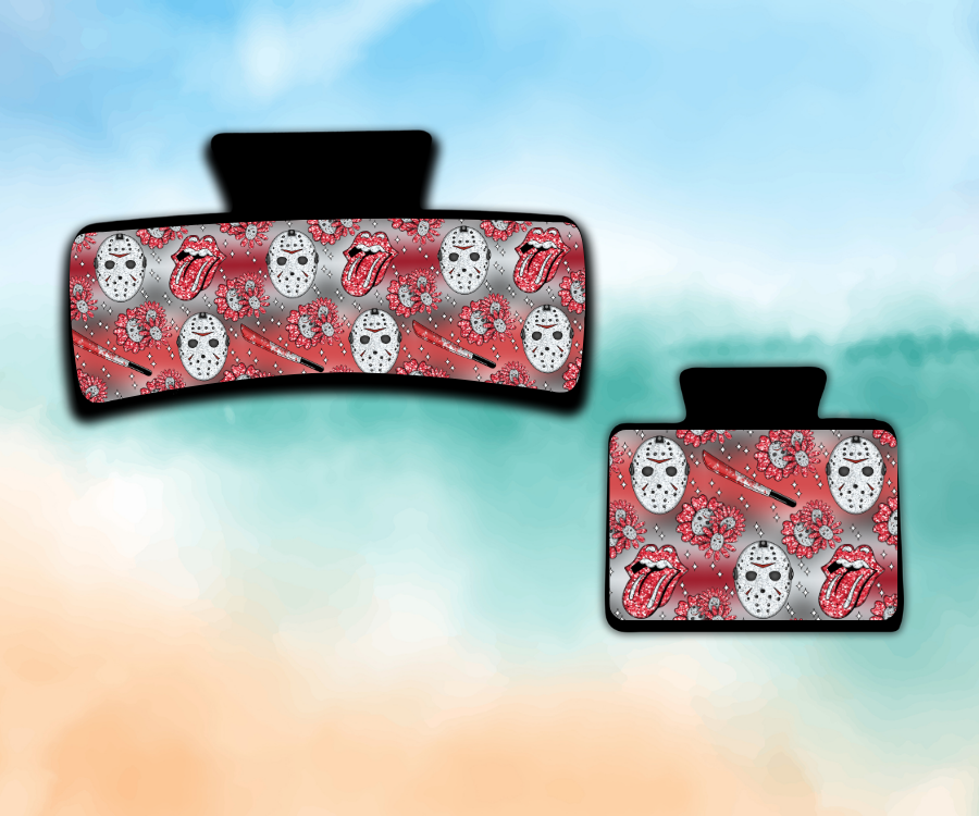 Crystal Lake Killer Claw Clip - 2 Styles