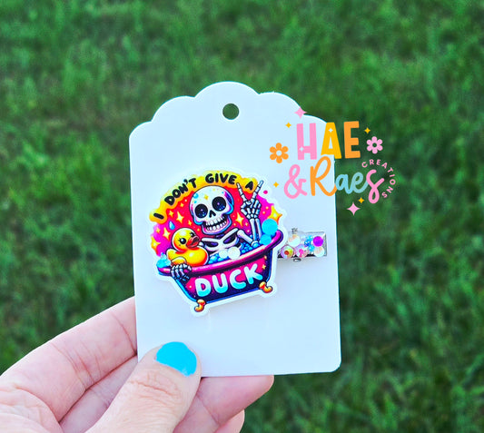 A DUCK. 3D bubbles - Single