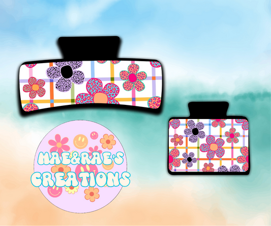 Wild Blooms Claw Clip