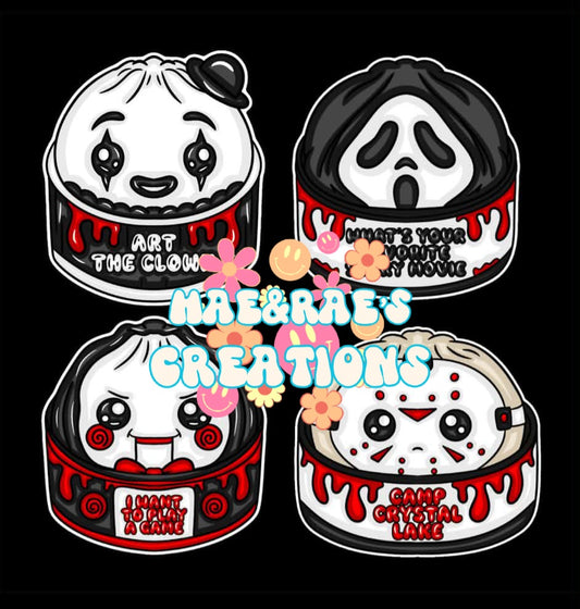 Slasher Squishy Earrings - 4 Styles