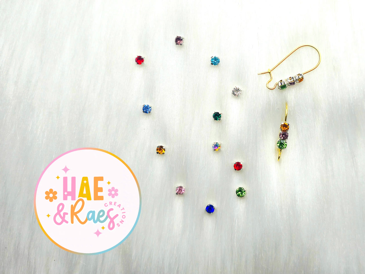 Birthstone Earrings (Please read description before purchasing)
