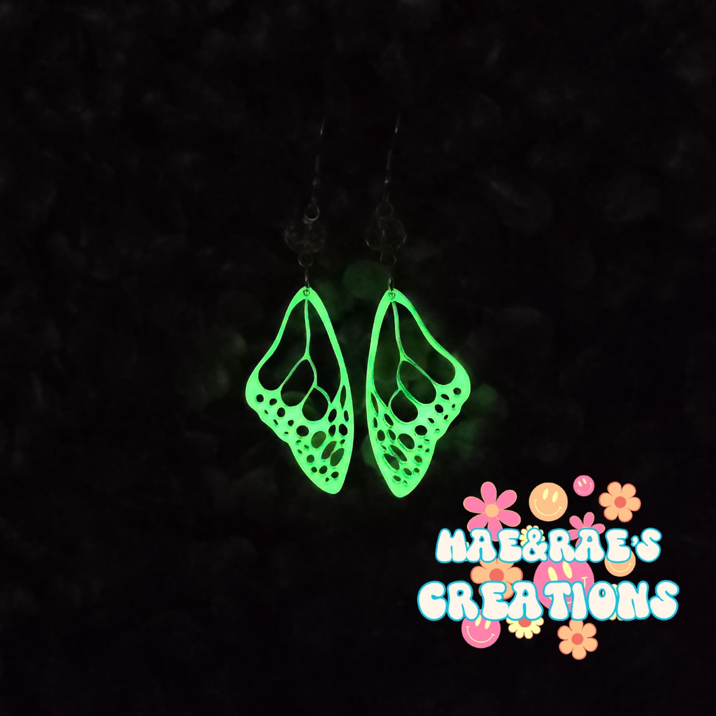 Midnight Monarchs- Stacked Earrings (2+Styles - WE GLOW!)