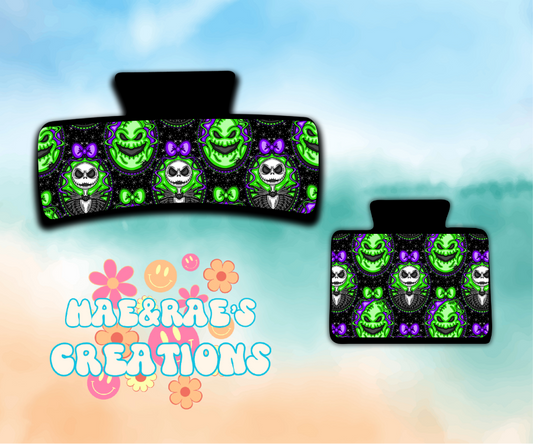 Neon Nightmare Claw Clip