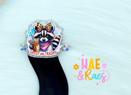 "Sassy&Trashy" Single Hairclip