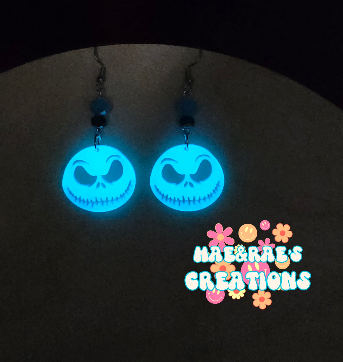 NBC Glow in the Dark Earrings - 2 Styles