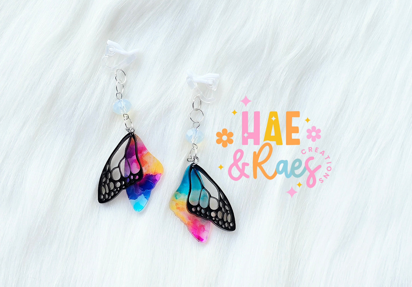 Watercolor Wing Stacks