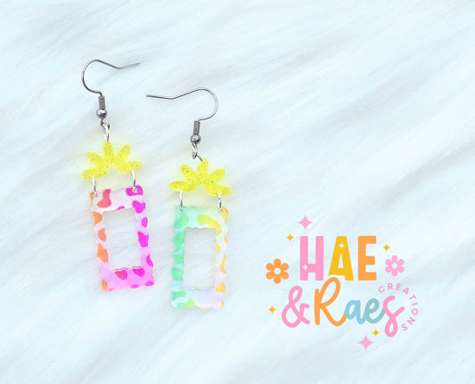 Hollow Petal Earrings