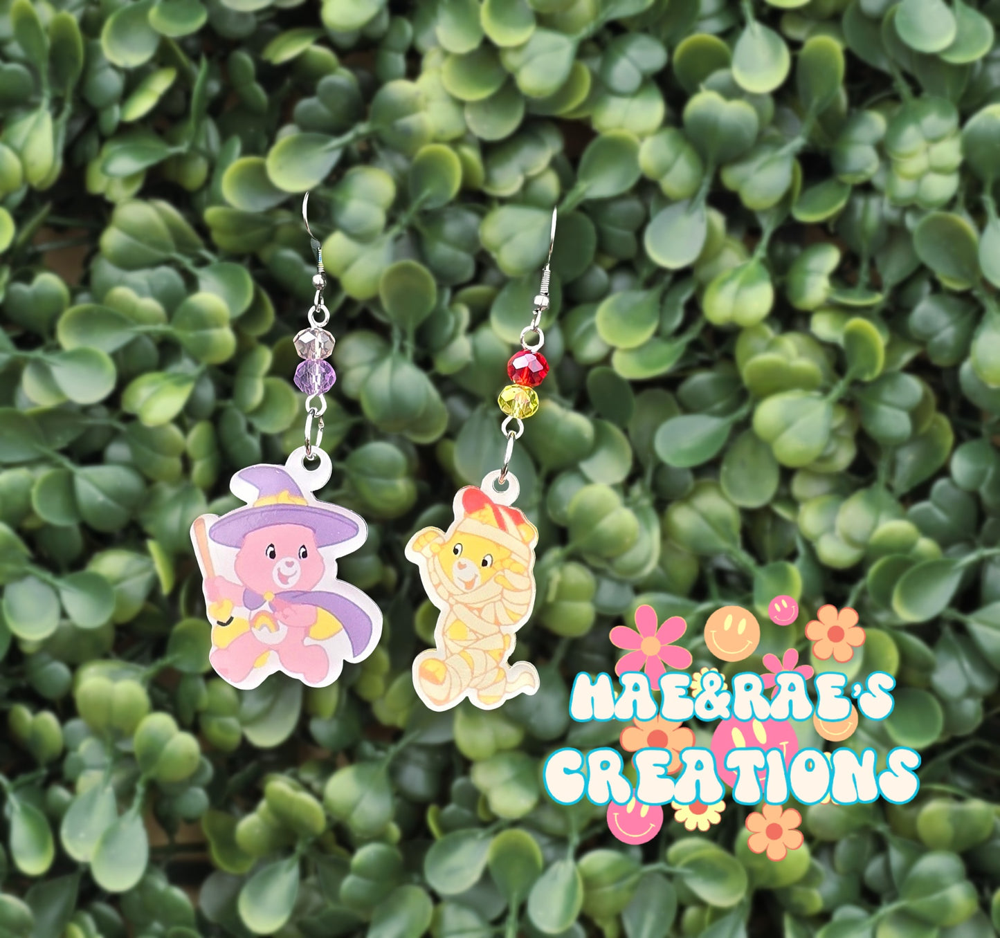 Care Bear Scare Earrings - 3 Styles