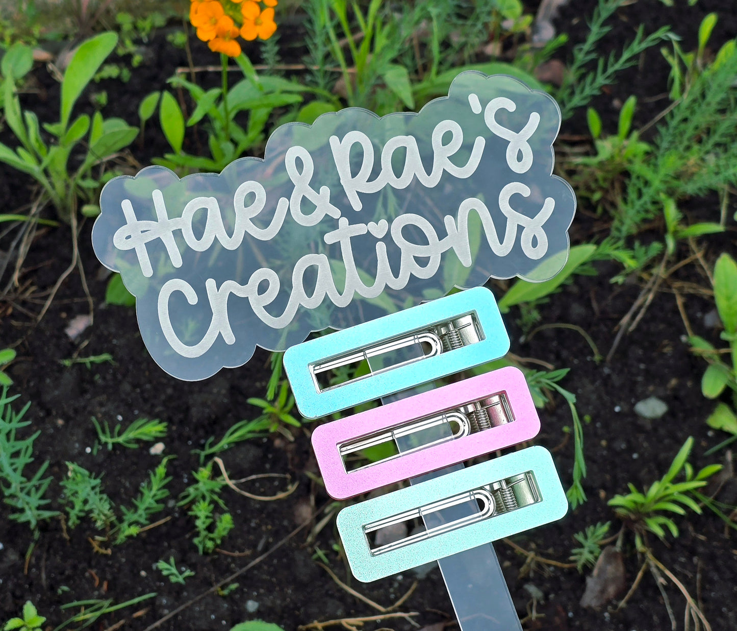 Shimmer Hairclips