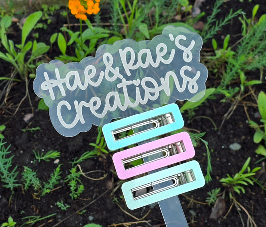 Shimmer Hairclips