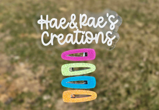 Neon Mix Hairclips