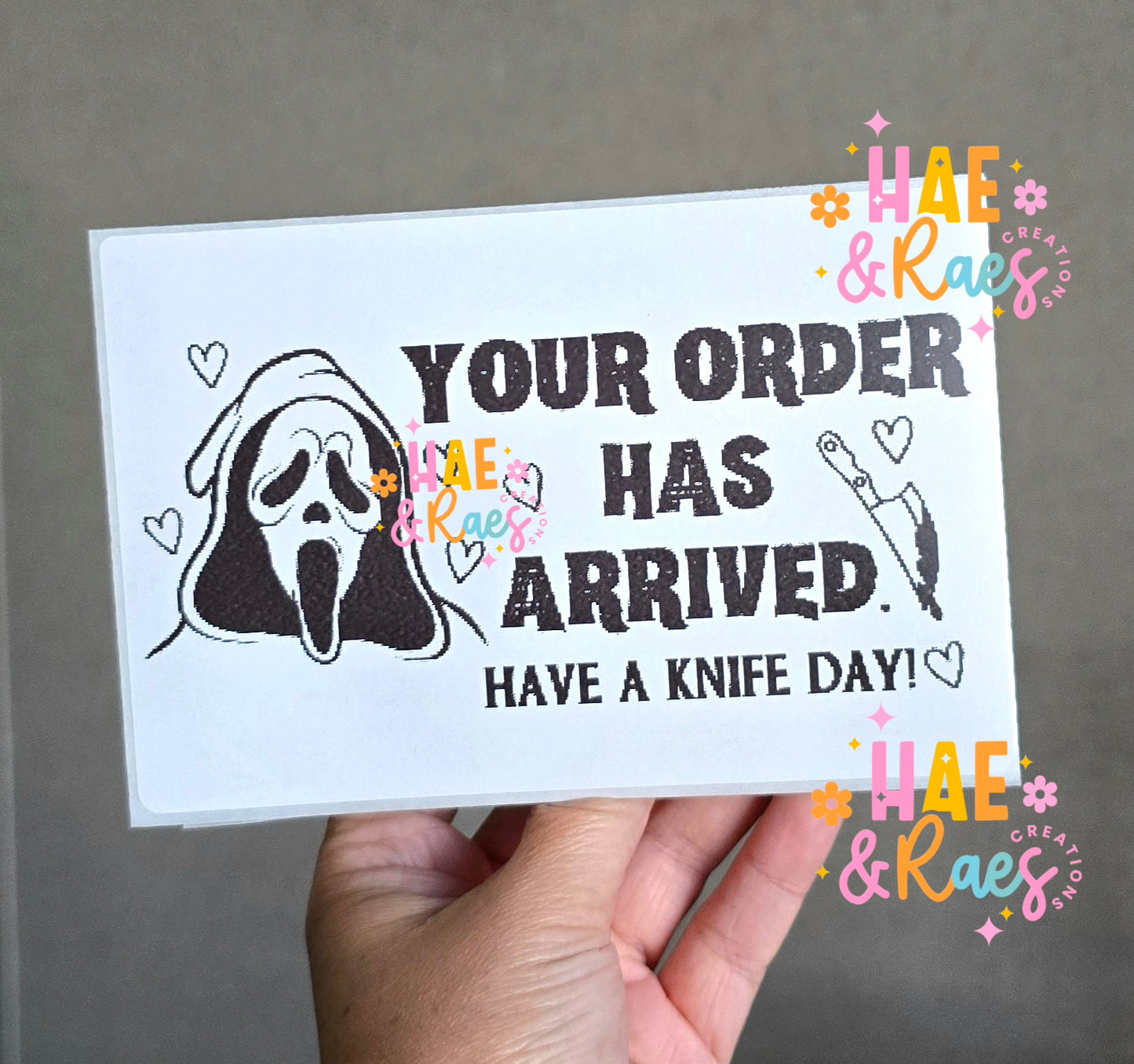 4x6 PSYCHO PACK Package Stickers