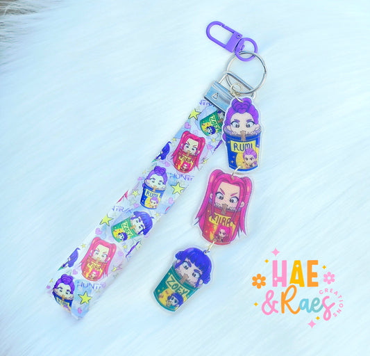 Cup Cuties Leather Bag Charm