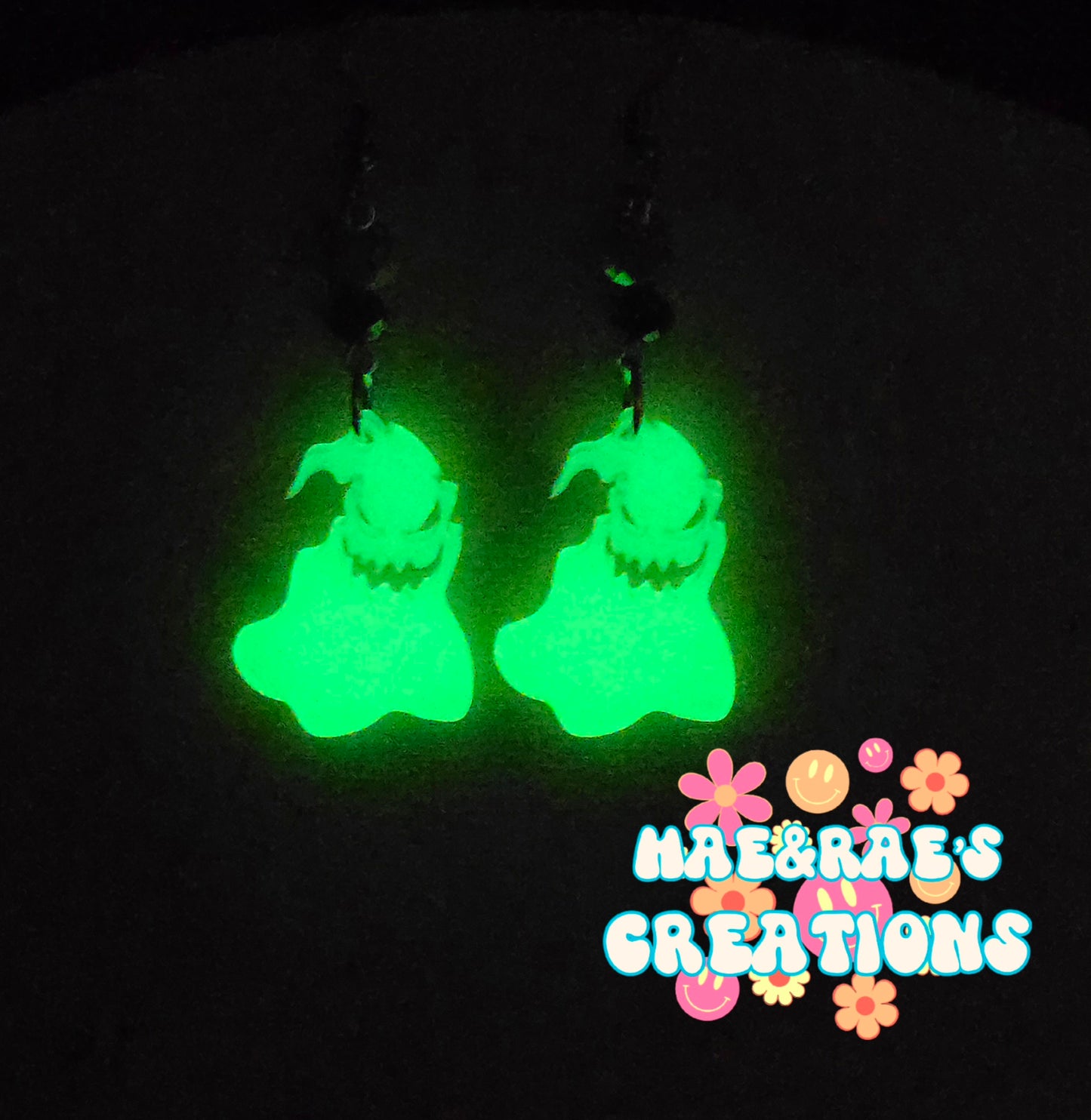 NBC Glow in the Dark Earrings - 2 Styles