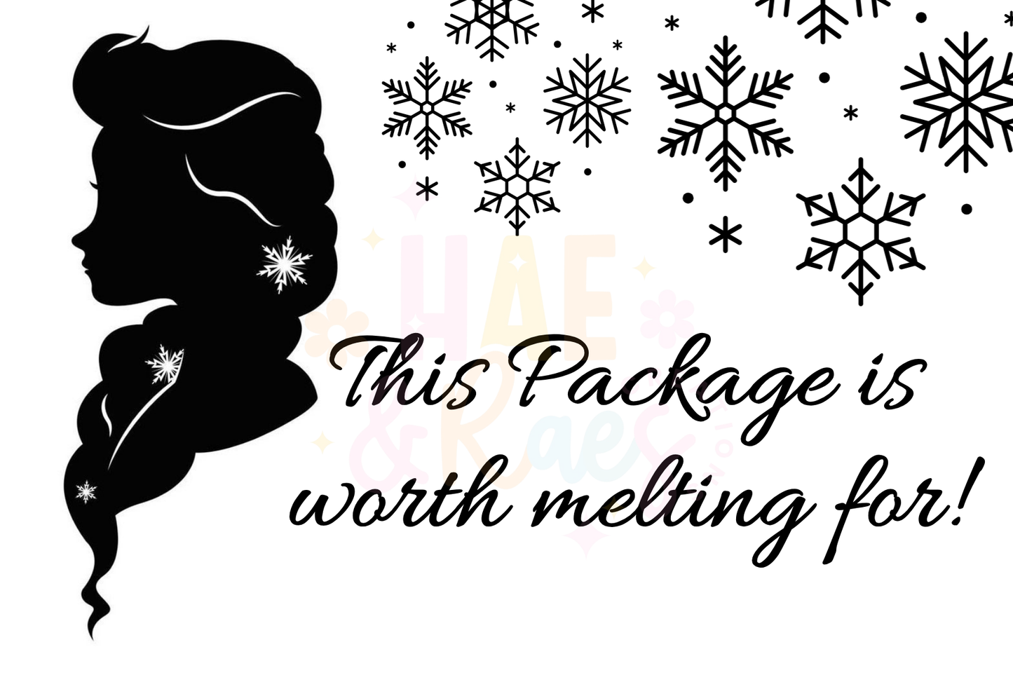 "The Princess Pack" Thermal Stickers (4x6)