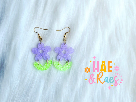 Daisy Dangle Earrings (3 Styles)