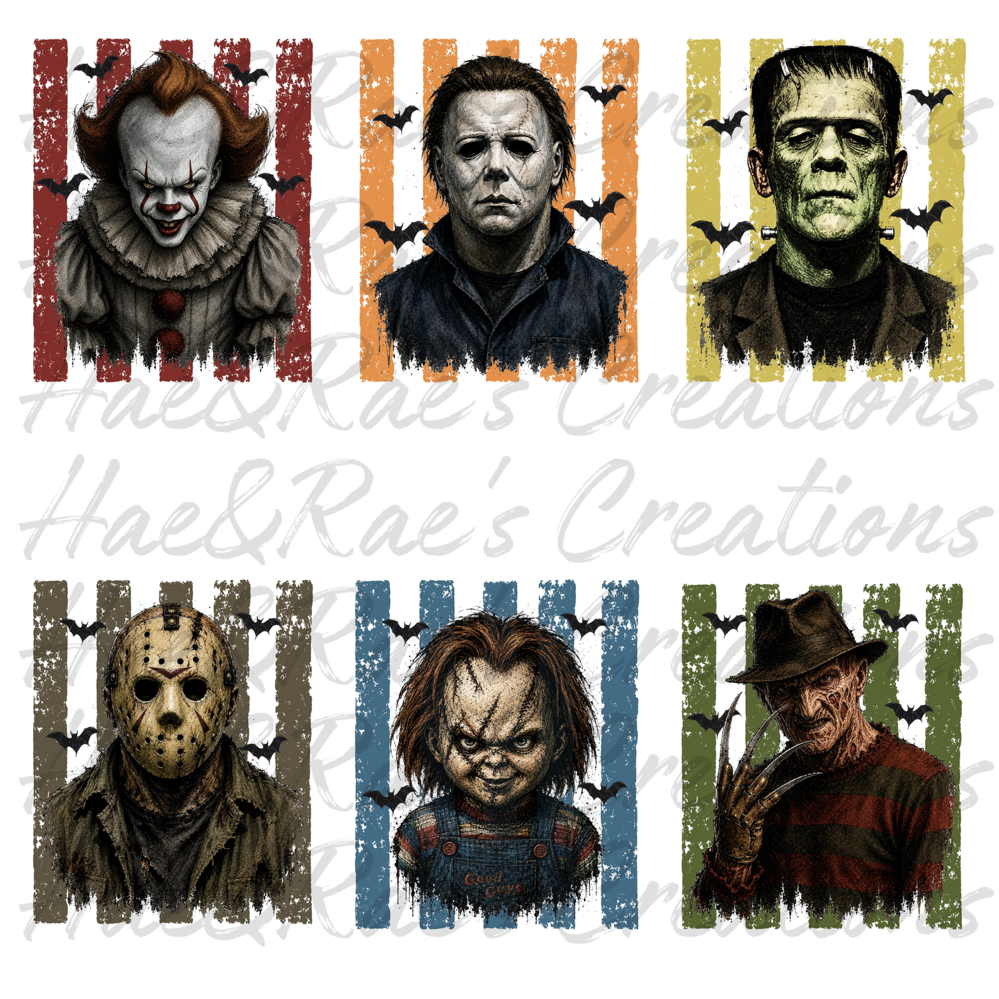 Slasher Earrings - 6 Styles