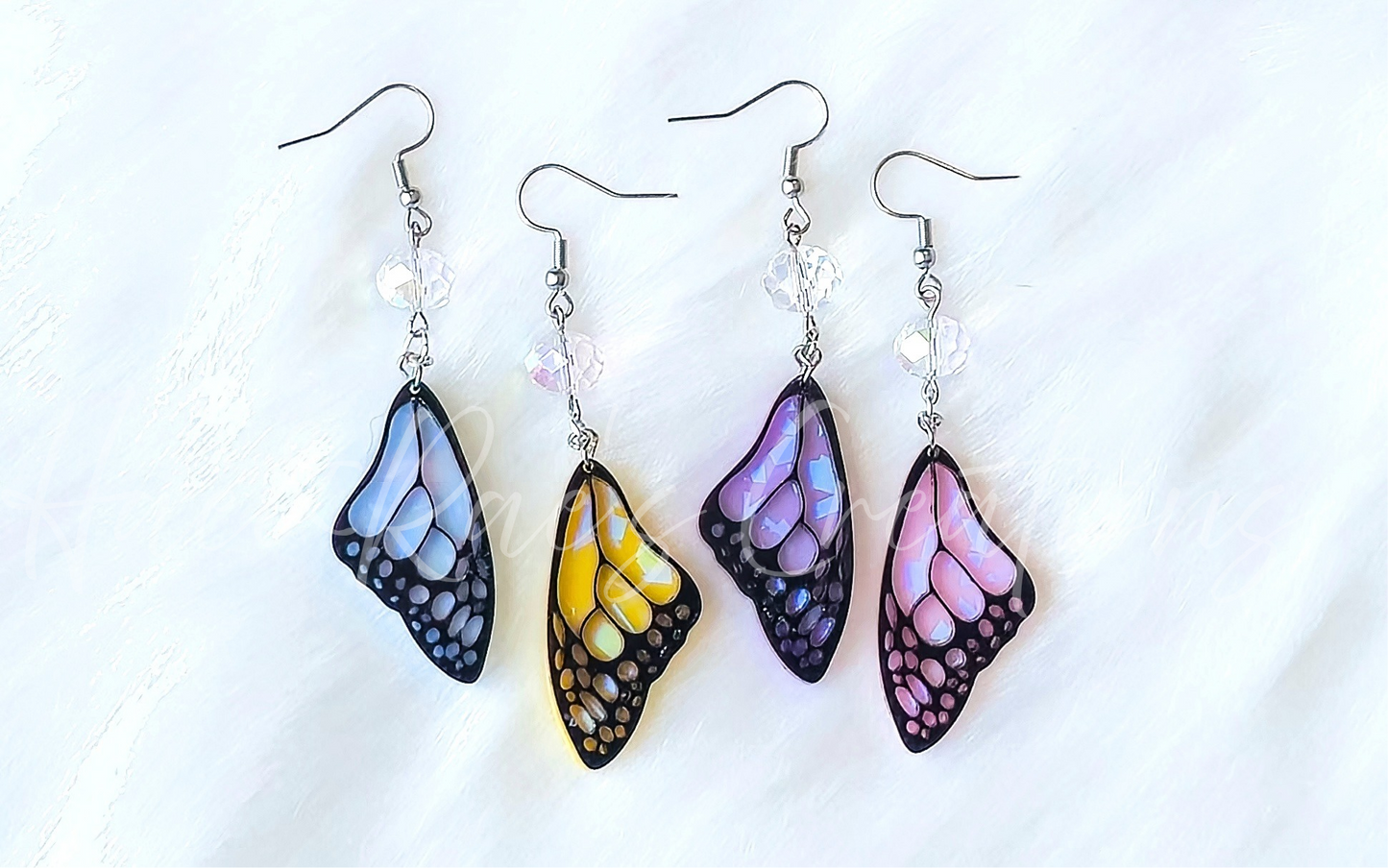 Whimsical Holo.Wings Earrings (4 Styles)